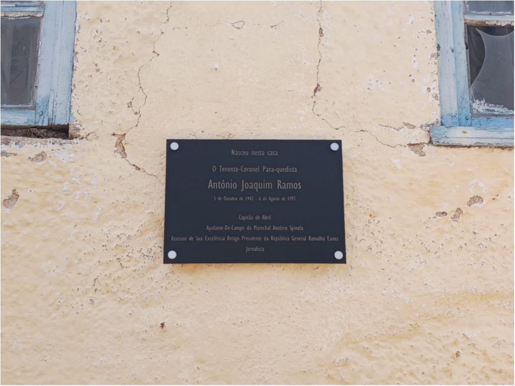 Casa onde nasceu Ant&oacute;nio Ramos